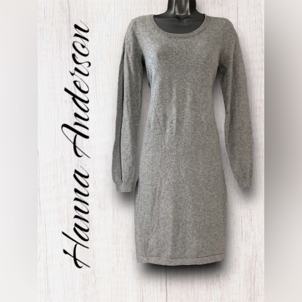 : : HANNA ANDERSSON Lone Sleeve Sweater Dress : :